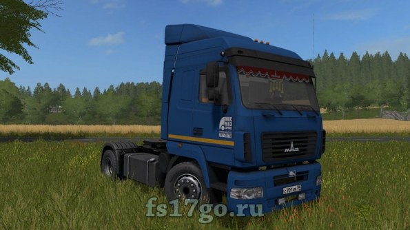 Мод грузовика «MAЗ-5440» для Farming Simulator 2017