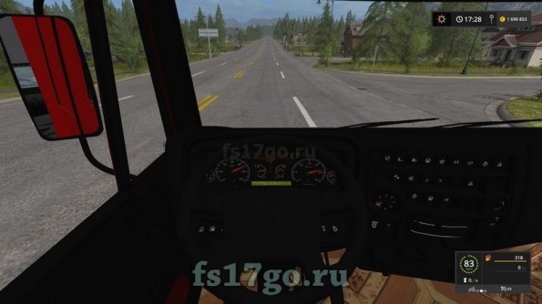 Мод грузовика «КамАЗ 5460» для Farming Simulator 2017