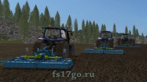 Мод «Lemken Zirkon 12 K» для Farming Simulator 2017