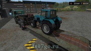 Мод отечественный трал для техники Farming Simulator 2017