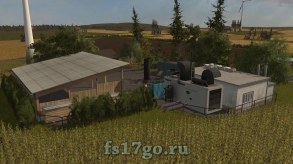 Мод карты «Am Deich» для Farming Simulator 2017