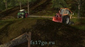 Мод лебедка Tajfun EGV 80 AHK для Farming Simulator 2017