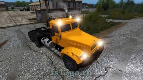 Мод тягача «КрАЗ 256 M82S» для Farming Simulator 2017
