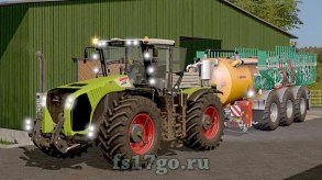 Мод Claas Xerion 4500/5000 (2009-2013) для Farming Simulator 2017
