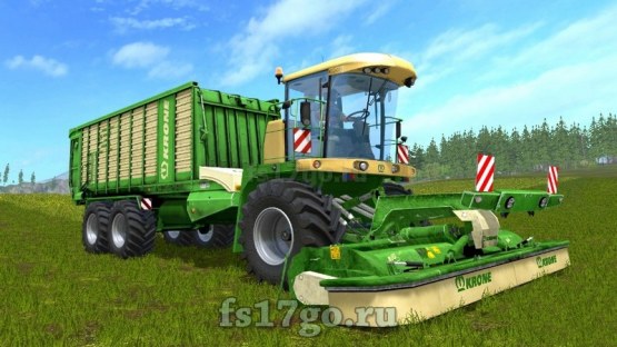 Мод «Krone Big L500 Pro» для Фермер Симулятор 2017