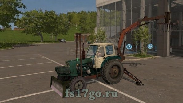 Мод «ЮМЗ-6Л Грейфер» для Farming Simulator 2017
