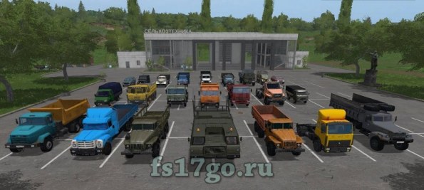 Мод Пак русской техники для игры Farming Simulator 2017
