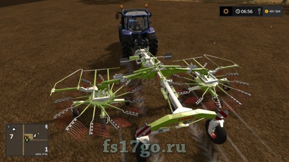 Мод «Claas Liner 2700» для Farming Simulator 2017