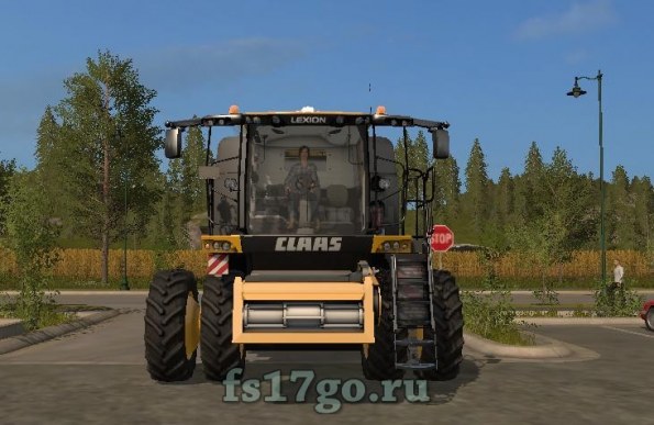 Мод «Claas Lexion 700 USA» для Farming Simulator 2017