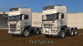 Мод «Scania R730 Агро Тягач» для Farming Simulator 2017