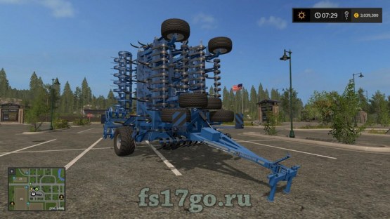 Мод «Allrounder Cultiplow» для Farming Simulator 2017