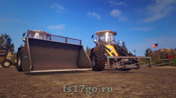 Мод Boss Pack - оборудование для колесных погрузчиков Farming Simulator 2017