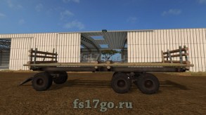 Платформа ПТС 12 с автопогрузкой для Farming Simulator 2017