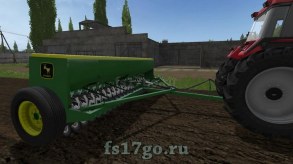 Мод сеялка «John Deere 8350» для Farming Simulator 2017