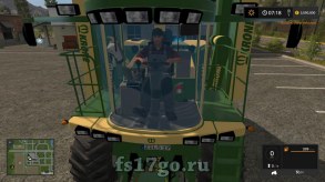 Мод косилка «Krone BigM II» для Farming Simulator 2017