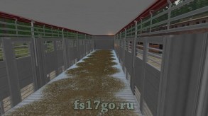 Двухъярусный скотовоз Michieletto AM19 для Farming Simulator 2017