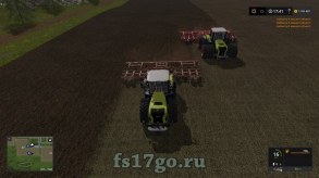 Мод «Claas Xerion with Kaweco Double Twin Shift» для Farming Simulator 17