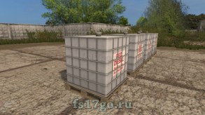 Поддон с топливом «Fuel Pallet» для Farming Simulator 2017