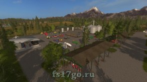 Карта «Pine Cove Production RUS» для Farming Simulator 2017