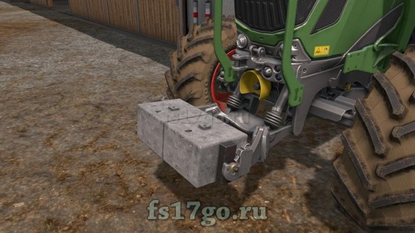 Мод противовес «500kg Weight» для Farming Simulator 2017