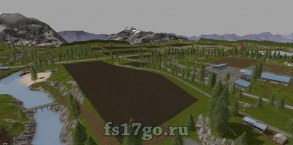 Карта «Goldcrest Hills» для Farming Simulator 17