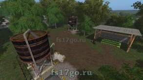 Карта «Село Спасское» для Farming Simulator 2017