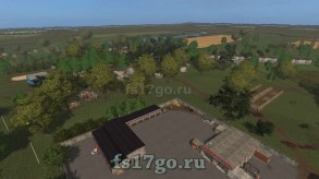 Карта «Село Спасское» для Farming Simulator 2017