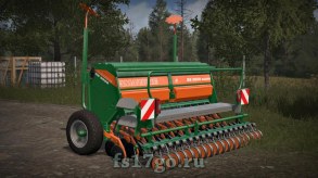 Мод сеялка «Amazone D9 3000 Super» для Farming Simulator 2017