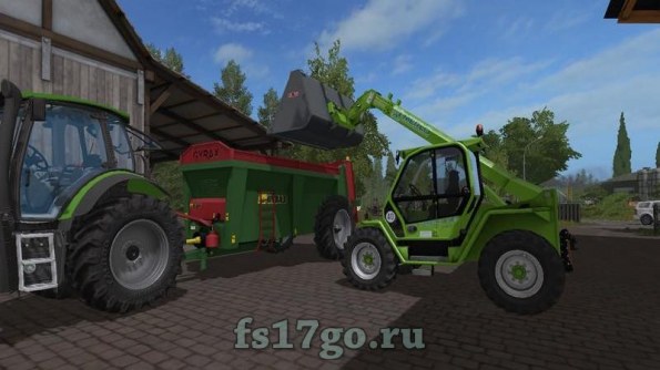 Мод погрузчика «Merlo P41.7» для Farming Simulator 2017