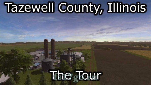 Карта «Tazewell County, Illinois» для FS 2017