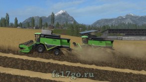 Мод «Deutz-Fahr HTS 6095» для Farming Simulator 2017