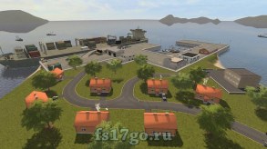 Мод карта «Spectacle Island» для Farming Simulator 2017