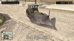 Мод «Отвал-клин» для Farming Simulator 2017