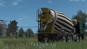 Мод «МАЗ Бетоносмеситель» для Farming Simulator 2017