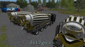 Мод «МАЗ Бетоносмеситель» для Farming Simulator 2017