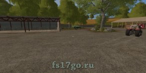 Карта «Hills Map Train Edition» для Farming Simulator 2017