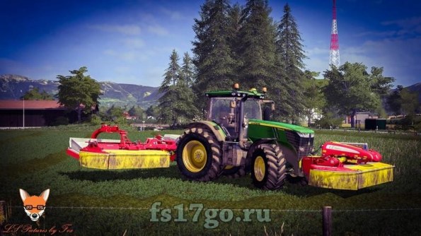 Мод «John Deere 7R series Europe» для Farming Simulator 2017