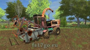 Мод старый комбайн «КСК 100» для Farming Simulator 2017