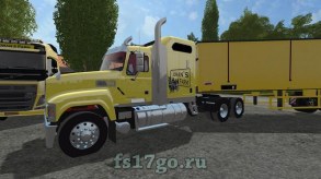 Мод тягач «Mack Truck» для Farming Simulator 2017
