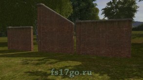 Мод пак «Кирпичные стены» для Farming Simulator 2017