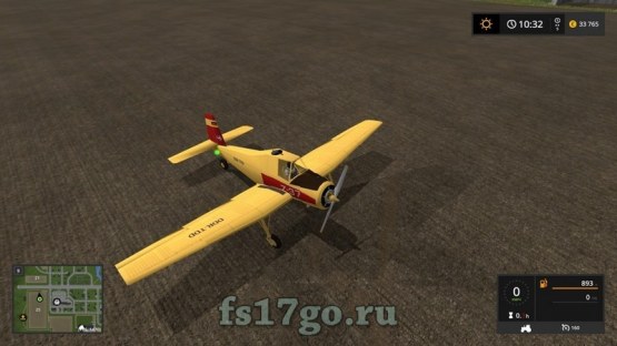 Мод самолет «Hummel Z-37» для Farming Simulator 2017