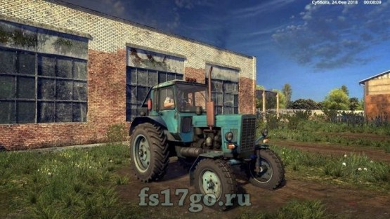 Мод «МТЗ-80 от Nikolai44» для Farming Simulator 2017