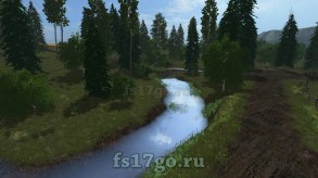 Карта «СибАгроКом» для игры Farming Simulator 2017