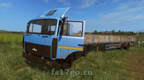  Мод «МАЗ-5551 и МАЗ-938662» для Farming Simulator 2017
