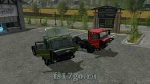  Мод «МАЗ-5551 и МАЗ-938662» для Farming Simulator 2017