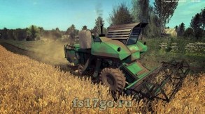 Комбайн «Колос СК-6 Зеленый» для Farming Simulator 2017