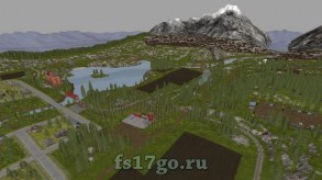 Карта «Norwegian Forest» для Farming Simulator 2017