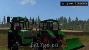 Мод «КИЙ-14102 (МТЗ) с отвалом» для Farming Simulator 2017
