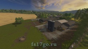 Карта «Hillside Farm» для Farming Simulator 2017