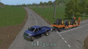 Мод «Ford F-650 Super Duty» для Farming Simulator 2017